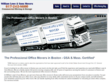 Tablet Screenshot of lowemovers.com